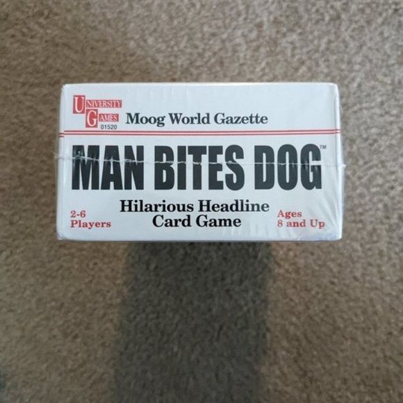 Man Bites Dog Card Game Sealed NIB - Picture 8 of 9